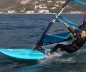 Preview: Duotone Eagle 120 + 168L Freerideboard 024 beim Windsurfen