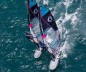 Preview: Duotone E_Pace Freeride Segel zu zweit beim Windsurfen