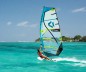 Preview: Duotone E Pace Rigg Farbe C14 2022 beim Windsurfen