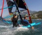 Preview: Duotone Eagle + EPX Freeride Rigg zu zweit Windsurfen