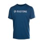 Preview: Duotone Tee SS Original Blau von vorne Kite Mode