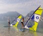 Preview: Duotone Viper HD Windsurfboard beim Segel aufholen