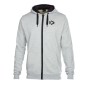 Preview: Duotone Zip Hoody Logo Grey Melange Mode für Kiter