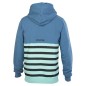 Preview: Duotone Zip Hoody Team Frabe Off Blue von hinten