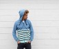 Preview: Duotone Zip Hoody Team Frabe  Off Blue Kiten Style