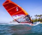 Preview: Gaastra Cocmic Freerace Segel Rot beim Halsen