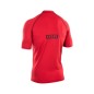 Preview: ION Promo Rashguard Men S/S Red Rückenansicht