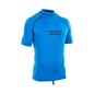 Preview: ION Promo Rashguard Men S/S Blue Vorderansicht