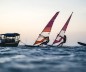 Preview: Neil Pryde Speedster Segel C3 Juicy.Orange 025 zu zweit Windsurfen