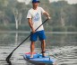 Preview: Starboard Sup Air 12.6 x 30" Touring Deluxe SC beim Paddeln