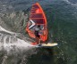 Preview: Starboard iSONIC Wood Sandwich Board 2025 beim Windsurfen