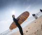 Preview: Tahe Paint 8.6 Easy Surfboard zum Wasser