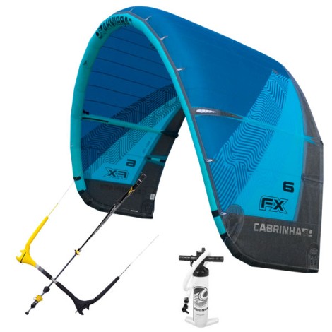 Cabrinha XO Switschblade FX Freestyle Crossover Kite Farbe Blau