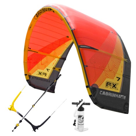 Cabrinha XO Switschblade FX Freestyle Crossover Kite Farbe Rot schwarz