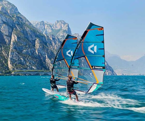 Duotone E_Pace Segel Türkis 2021 sehr schnell Windsurfen