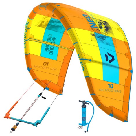 Duotone NEO 2019 Wave Kite Farbe Blau