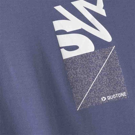 Duotone Tee 4the Team SS men Blau 024 Logo