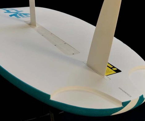 Exocet Link V4 AST S-XL Windsurfboard Heck mit Finne