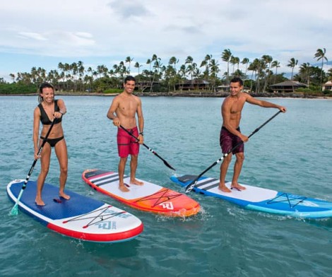 Fanatic Ray Air SUP Touring Board 2019 zusammen Padeln