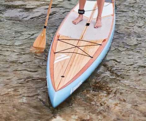 Fanatic Ray Bamboo 12.6 x 28.5 Sup Board Model 2023 Draufsicht