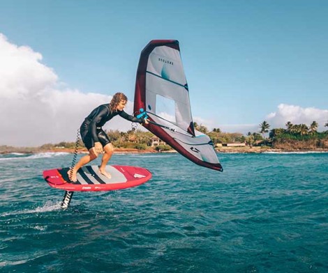 Fanatic Sky Sup Foil 6`7 beim Foilen