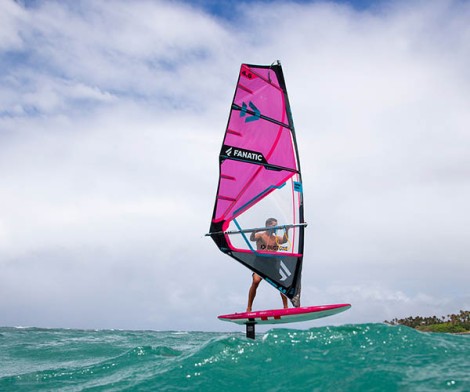 Fanatic Sky Windsurf Foil 6`11 beim Wind Foilen