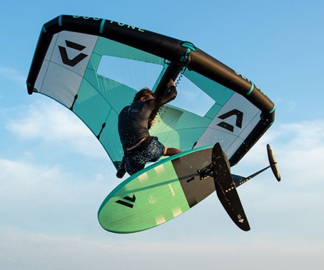 Fanatic SKY Wing TE Boards beim Wingsurfen