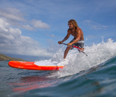 Fanatic Stuby Air SUP Board 2019 beim Paddeln