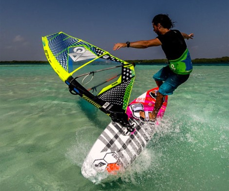 Gaastra Sails Pure Freestyl Pro im Einsatz