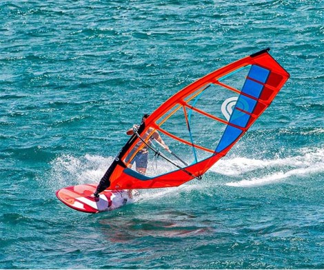 Goya Volar Pro Freeride Single 2020 beim Windsurfen