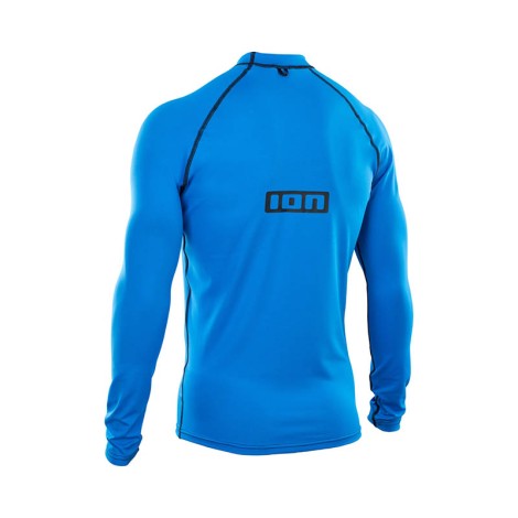 ION Promo Rashguard Men L/S Blue Rückenansicht