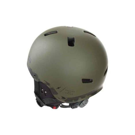 ION Hardcap 3.1 Comfort Olive Rückenansicht