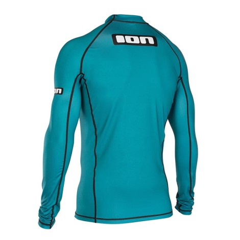 ION Promo Rashguard Men L/S Marine Rückenansicht