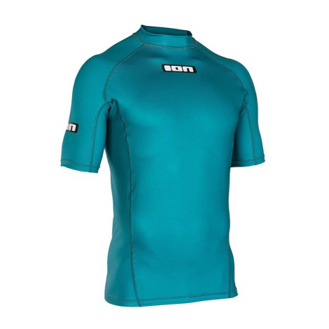 ION Promo Rashguard Men S/S Marine Vorderansicht