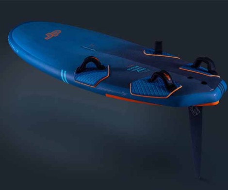 JP Super Lightwind Board Wood Pro 166 Draufsicht