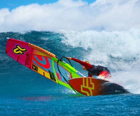 Windsurfen auf den Atlantik mit dem Neuen Thruster Quad von JP