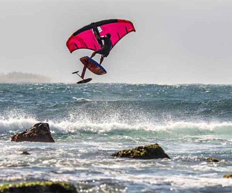 Neilpryde Foil Glide Wind HP 2023 beim Sprung