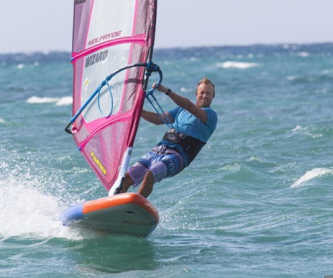 JP AllroundAir LE 11.0 beim Windsurfen