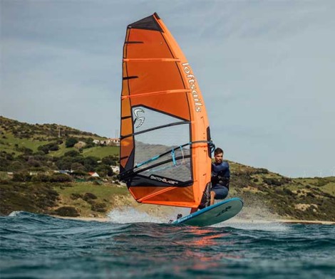 Loftsails Switchblade Race HD Orange 025  Windsurfing