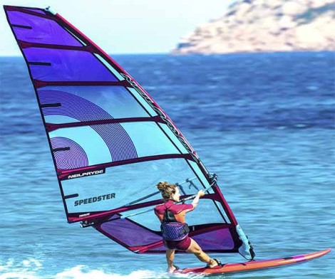 Neil Pryde Speedster 2020 Rot so schnell Windsurfen