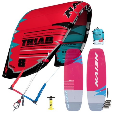 Naish Triad + Hero Kite Set  Model 2020