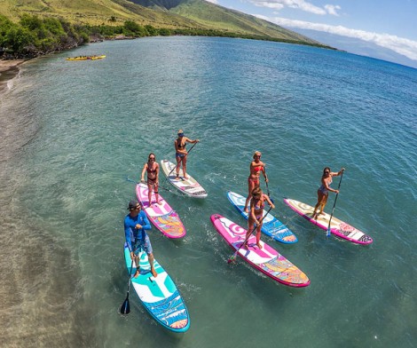 Paddel Spaß  mit den neuen Tkhine Dot Boards von Starboard