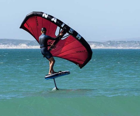 STX iFoil 5.10 Wingsurfboard Air Model 2022 beim Wingsurfen