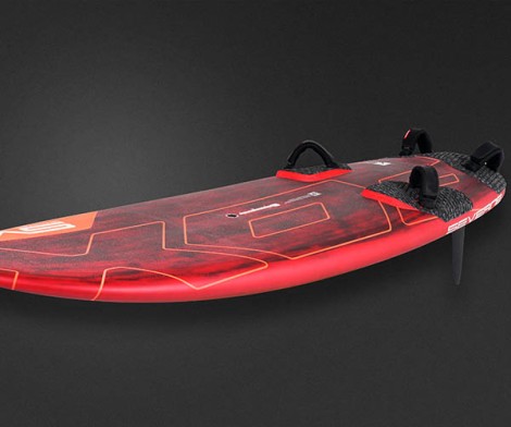 Seitenansicht Severne FOX Freeride Windsurf Board 025