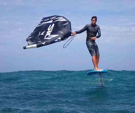 SIC Raptor Wing Foil 5.0 Board beim Sup Foilen