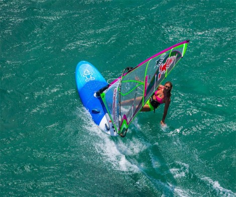 Starboard Go Board 2018 beim heizen auf dem Wasser