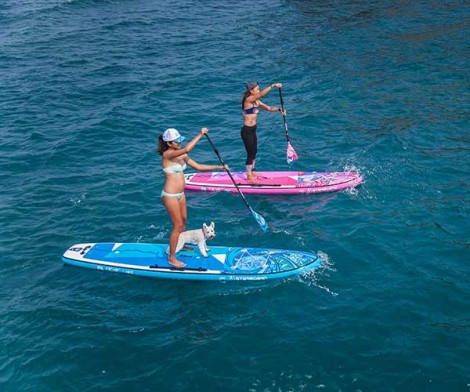 Starboard Igo Tikhine 11.2 Wave Deluxe SC Sup Board zu zweit einfach nur Spaß