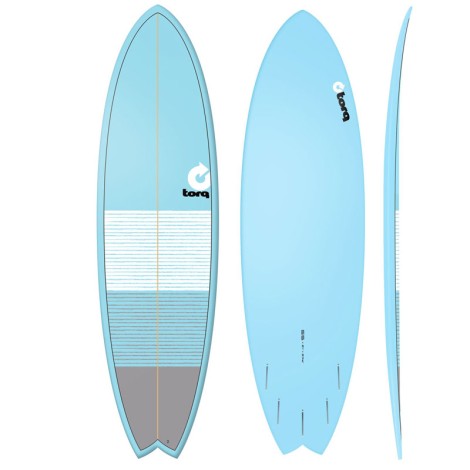 Torq Epoxy TET Fish Lines 6.6 Surfboard