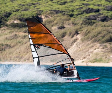 Loftsails Carbon Slalom Pro 170 - 220 Boom  beim heizen