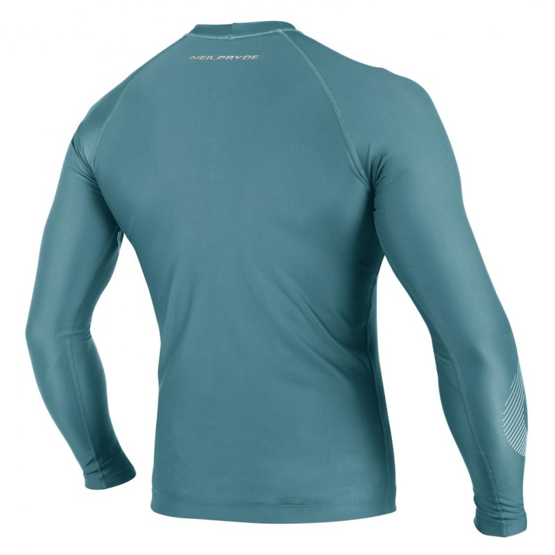 Neil Pryde Mission Rashguard Men L/S Ice Rückenansicht